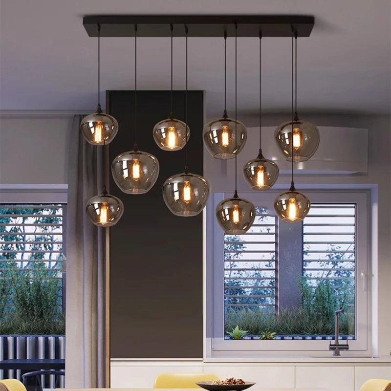 Modern Ring LED Hänglampa – Vardagsrum, Matsal & Inomhusbelysning