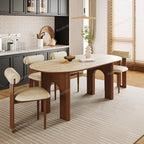 Runt Trämatbord Modern – Designer Kök & Terrass