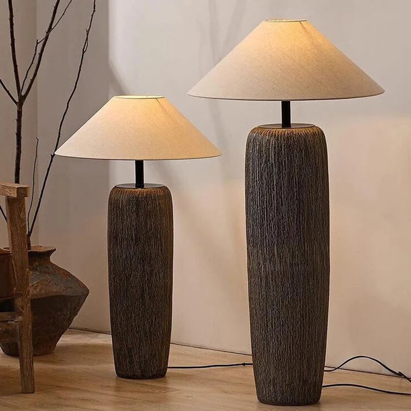 Modern Minimalist LED Golvlampa Dimbar – Fjärrkontroll Nordisk INS