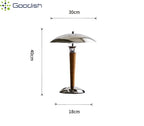 Japansk Wabi-Sabi Golvlampa Trä & Järn – Kreativ Sovrum & Vardagsrum