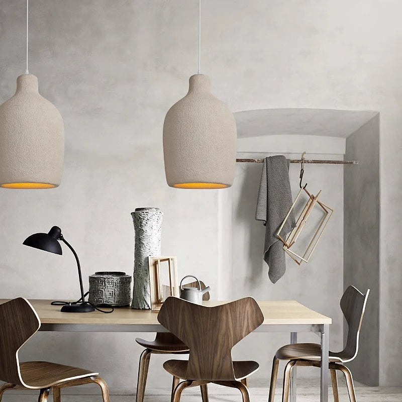 Wabi-Sabi Hänglampa Nordisk LED – Designer Vardagsrum & Matsal
