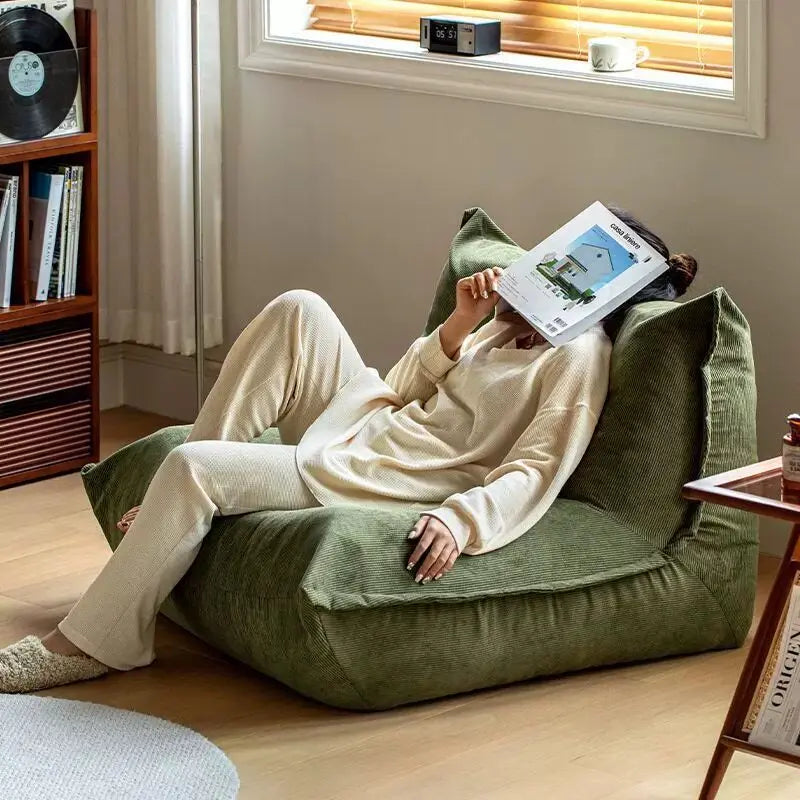 Bönpåsesoffa Lazy-stil – Latex & Skum