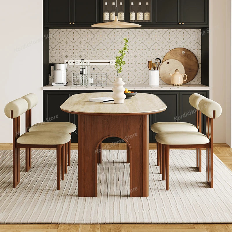 Runt Trämatbord Modern – Designer Kök & Terrass