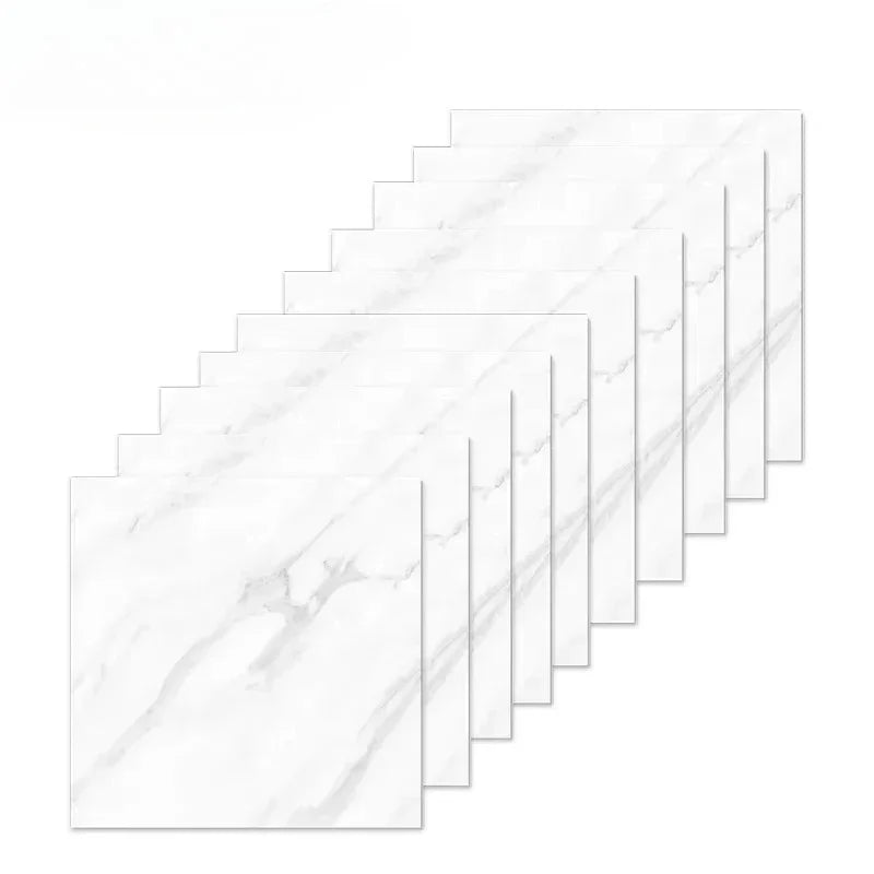10–40-Pack Marmorimitation 3D Kakelstickers – Vattentät Självhäftande Golv & Vägg