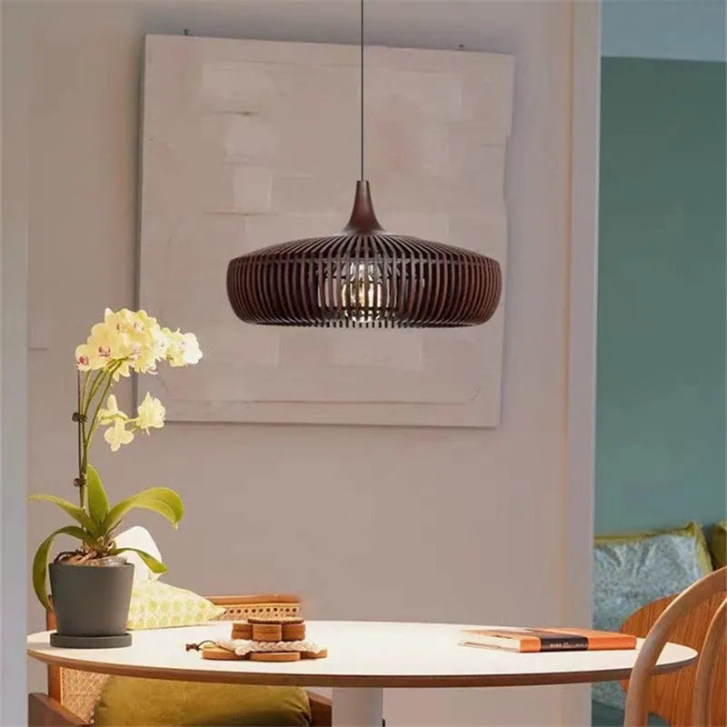 Wabi-Sabi Minimalist Hänglampa LED – Genombruten Vintage Köksö & Sovrum