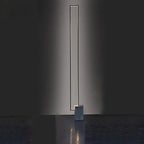 Nordisk Kvadratisk LED Golvlampa Dimbar – Modern Sovrum & Vardagsrum