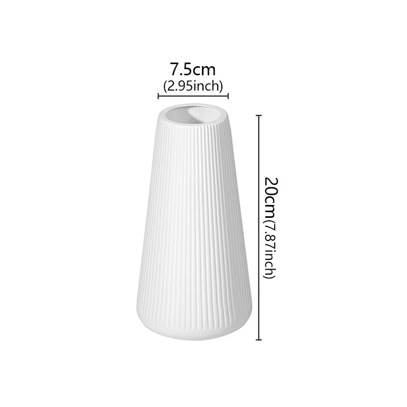 Nordisk Plastvas Dekorativ – Blomsterarrangemang & Heminredning