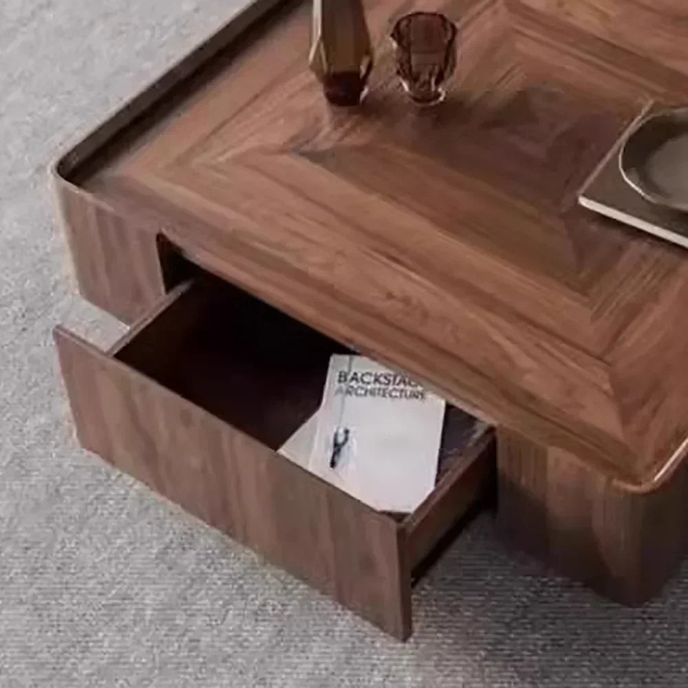 Soffbord med Förvaring – Lådor, Vintage Design