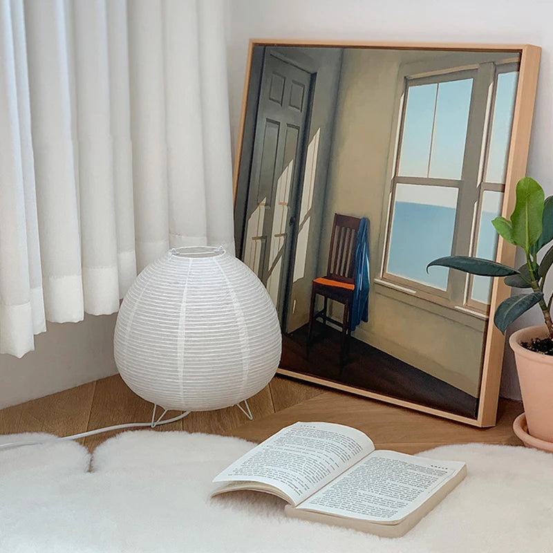 Nordisk LED Bordslampa Wabi-Sabi – Sovrum & Studierum