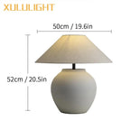 Wabi-Sabi Keramisk Bordslampa Svart – Japansk Retro