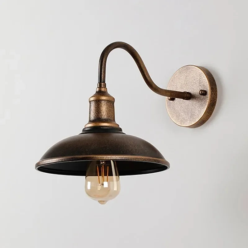 Retro LED Utomhusvägglampa E27 – Villa & Balkong