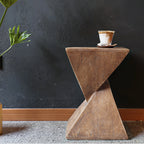 Sidobord Betong-look – Geometrisk Inomhus & Utomhus