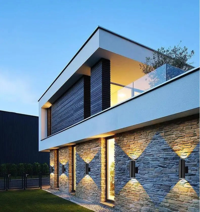 Modern LED Vägglampa IP65 – Utomhus & Inomhus 6-60W