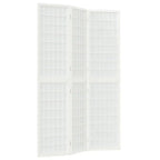 Vidaxl Shoji 3-Panelers Rumsavdelare 120×170 cm Granträ – Japansk Rispapper