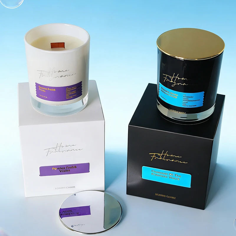 Doftljus Jul Passionsfrukt & Viol Sojvax – Avkoppling & Stressrelief
