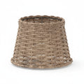 Wickerlampskärm Brun Ø25×17 cm – Naturlig Rattanfläta Bohemisk