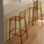 Transparent Akryl Barpall – Skandinavisk Stil