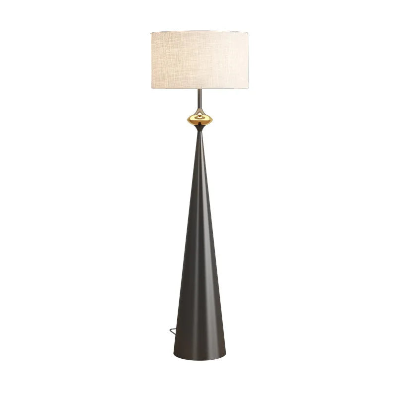Wabi-Sabi Japansk Golvlampa – Zen & Retro Tyg