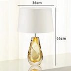 Kreativ Glasbordslampa Grön – Lyxig Hotell & Villa E27