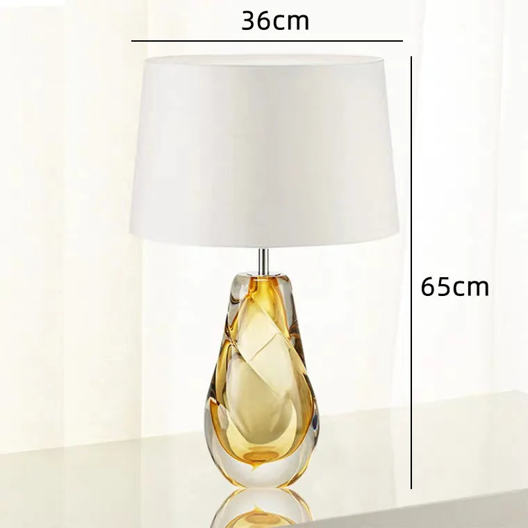 Kreativ Glasbordslampa Grön – Lyxig Hotell & Villa E27