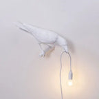 Lyckofågel Bordslampa Resin – Modern Animal Design