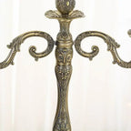 Brons Metallljusstake Restaurant & Bröllop – Dekorativt Bordsornament