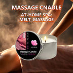 Massageolja Doftljus Amber & Vanilj 60ml – Sojvax Fuktgivande Jul Present