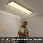 LED Taklampa 40W 4400lm – CCT Fjärrkontroll Vardagsrum