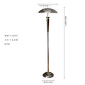 Japansk Wabi-Sabi Golvlampa Trä & Järn – Kreativ Sovrum & Vardagsrum