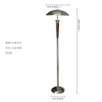 Japansk Wabi-Sabi Golvlampa Trä & Järn – Kreativ Sovrum & Vardagsrum