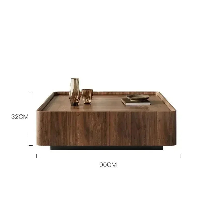 Soffbord med Förvaring – Lådor, Vintage Design