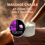 Massageolja Doftljus Amber & Vanilj 60ml – Sojvax Fuktgivande Jul Present