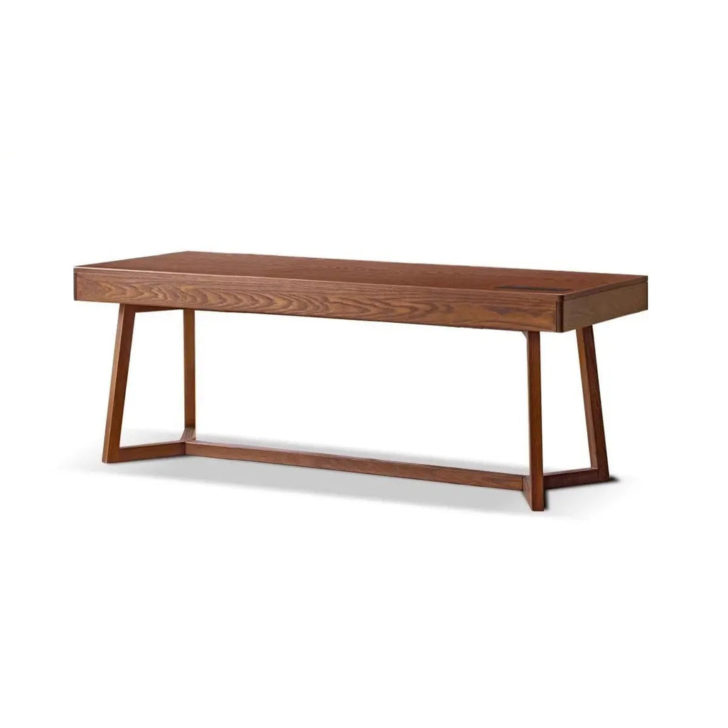 Minimalistiskt Kontorsskrivbord – Trä Nordisk