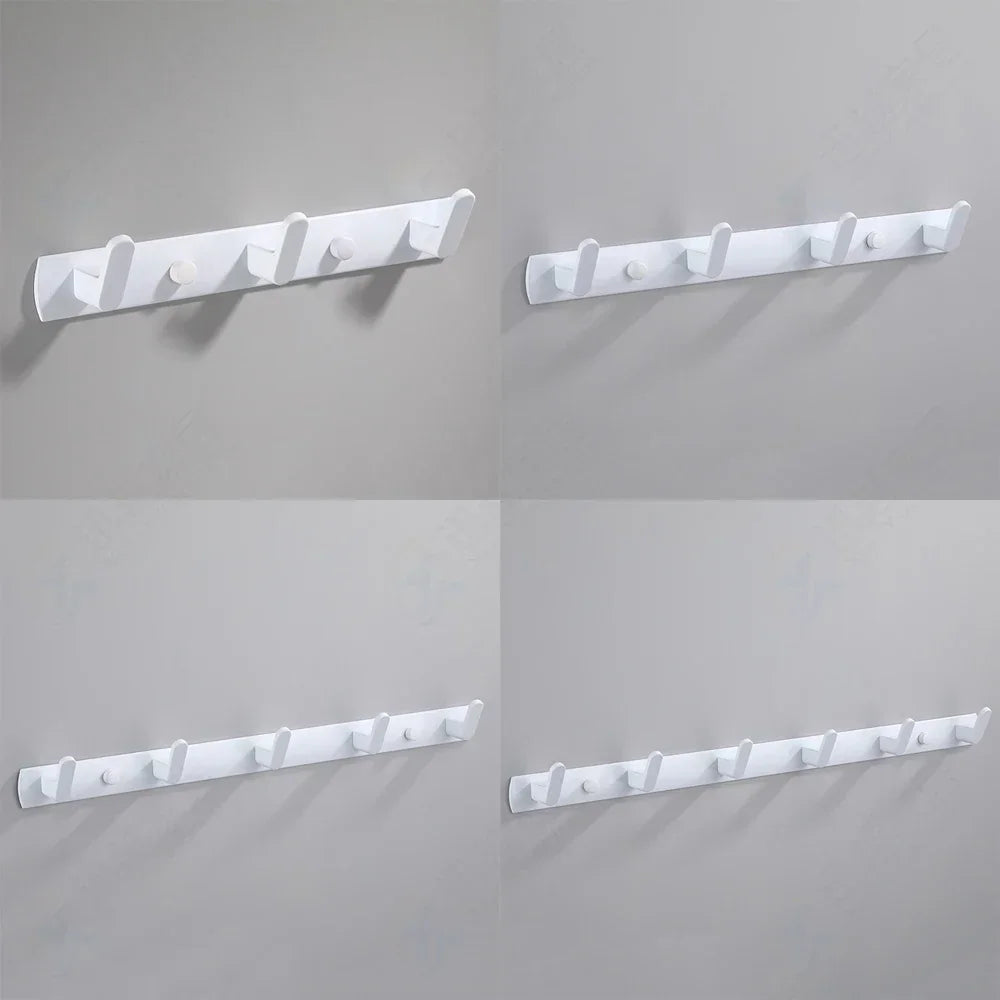 Aluminium Väggkrok Vit – Handduk, Kappa & Klädförvaring Hall & Badrum