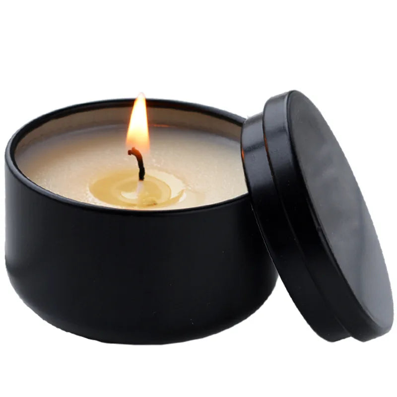 4-Pack Citronella Myggavvisande Aromljus – Portabelt Reseplåt Utomhus