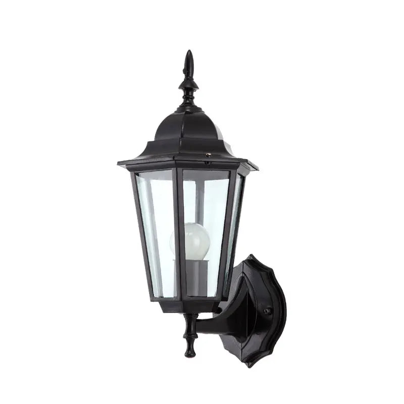 Europeisk Retro Utomhus Vägglampa – Balkong & Trädgård