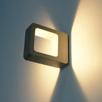 Rörelsesensor Utomhus Vägglampa – Aluminium Balkong