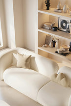 Raksoffa Cream – Skandinavisk Loungesoffa