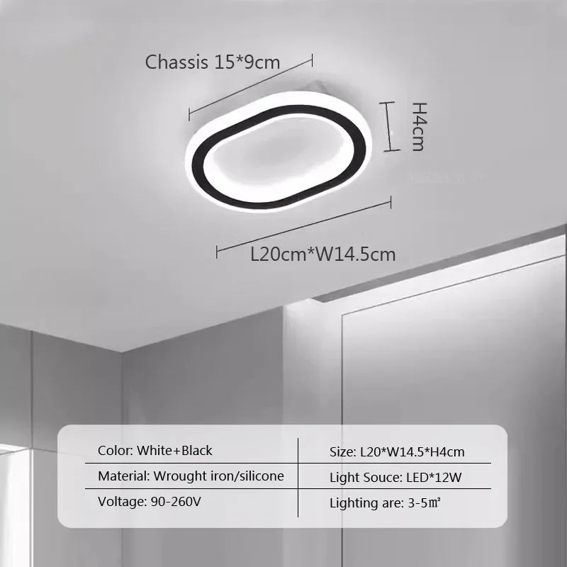 Modern LED Taklampa – Vardagsrum, Sovrum & Hall