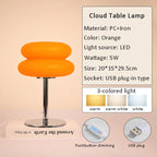Macaron LED Bordslampa – Trichromatic Dimning Sovrum