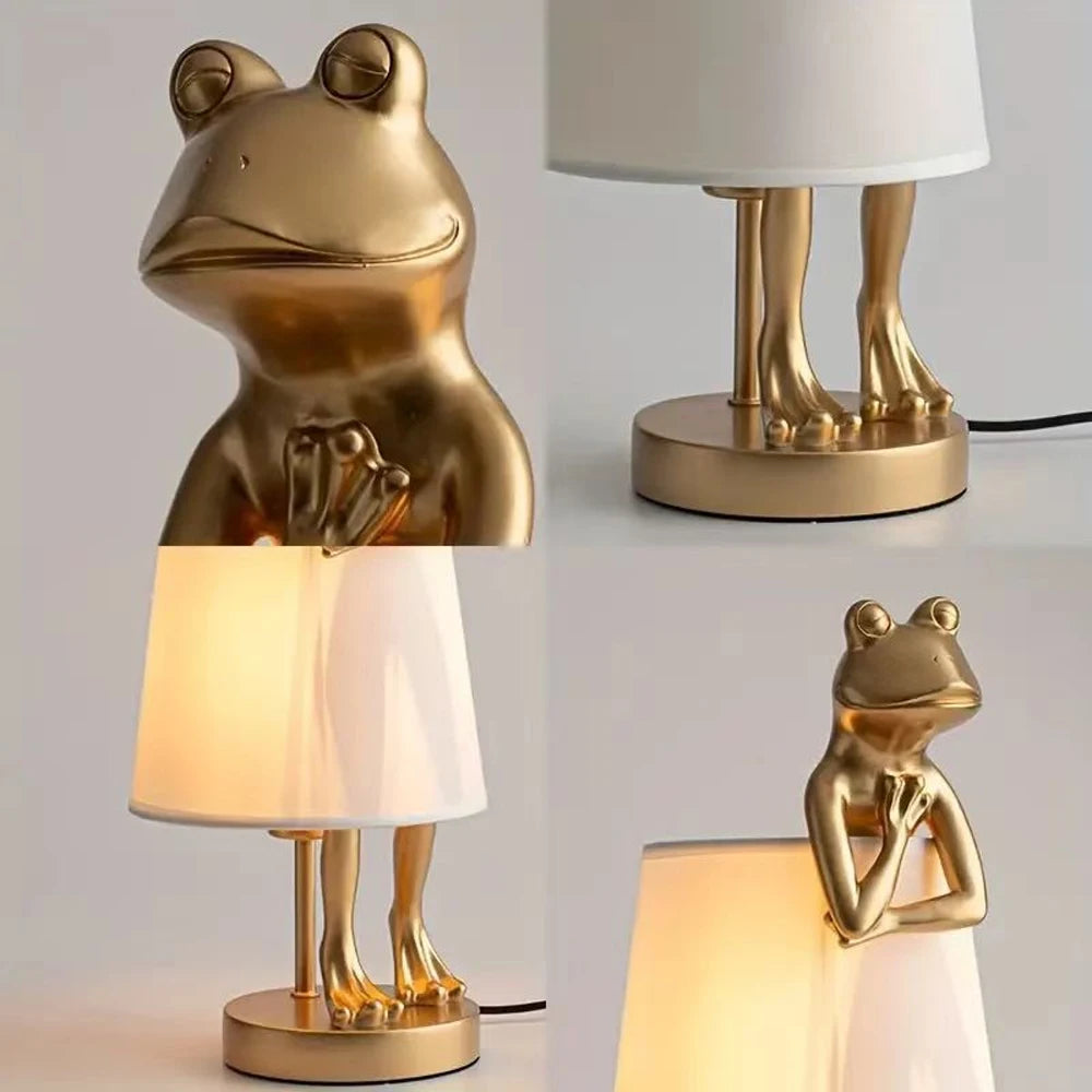 Groda Bordslampa USB – Kreativ Dekorationslampa
