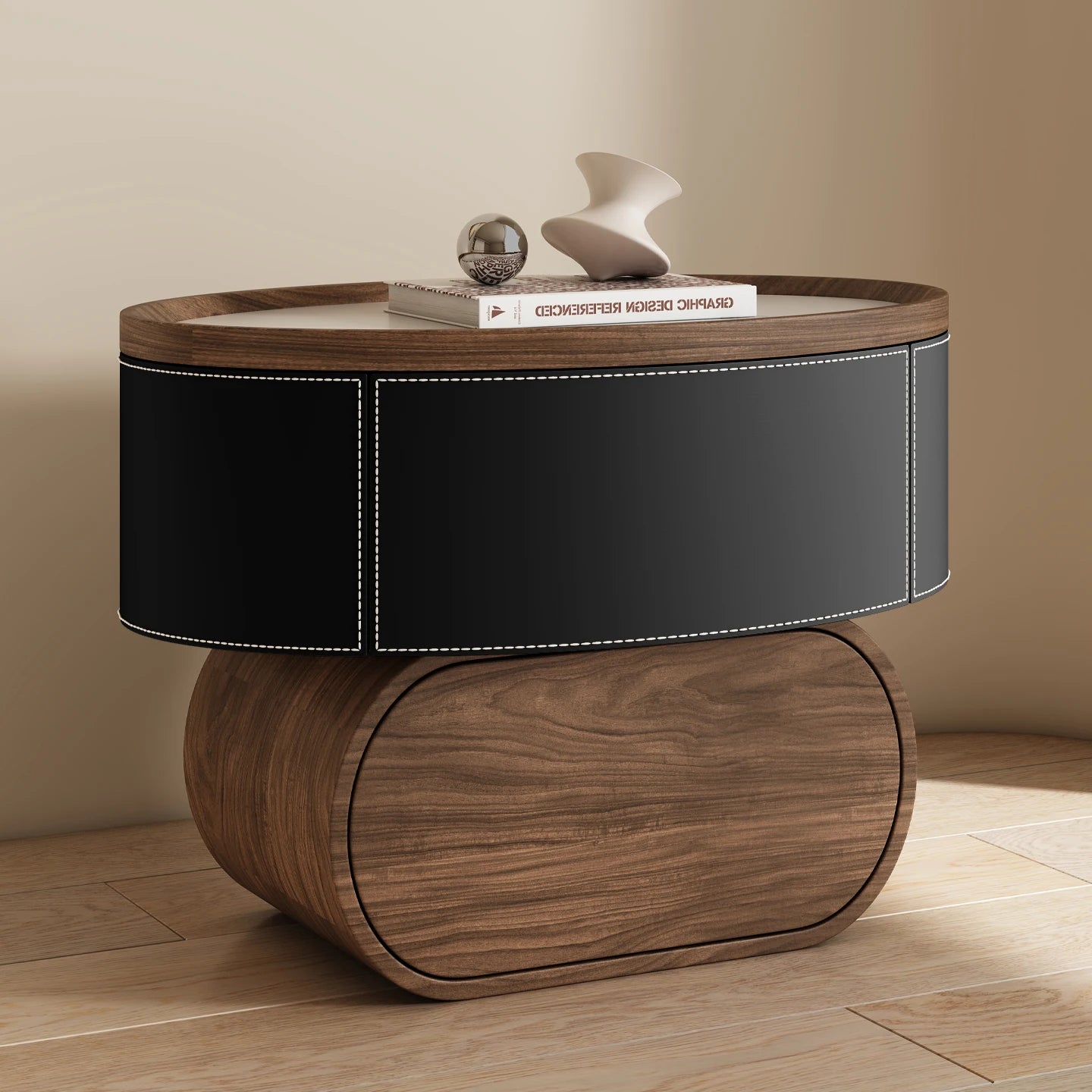 Platsbesparande Nattduksbord – Nordisk Minimalism