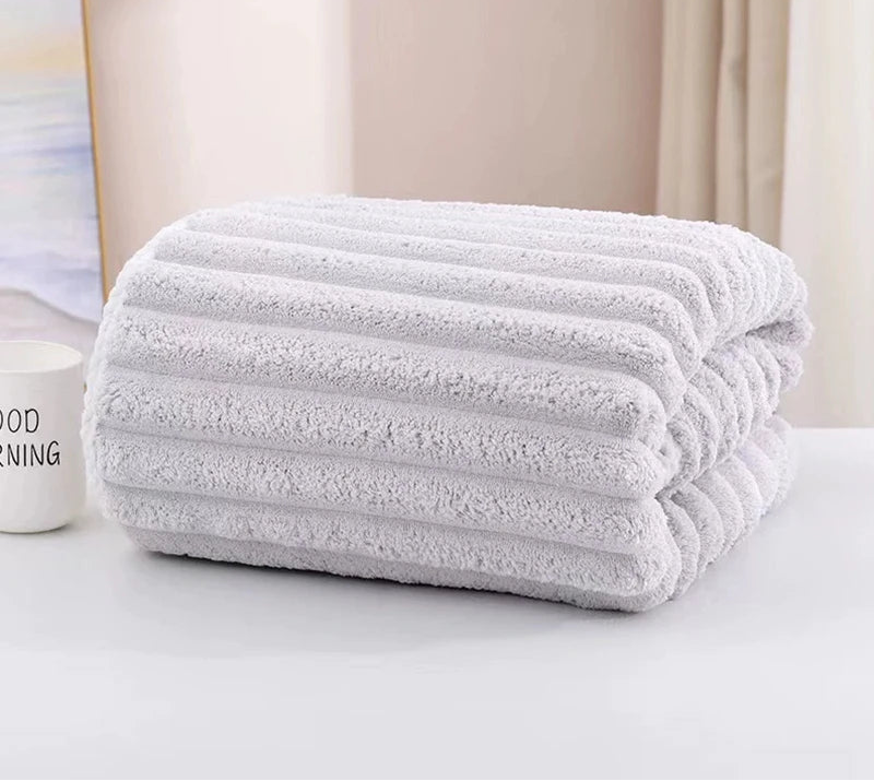 Mikrofiberhandduk för dusch – superabsorberande, mjuk och snabbtorkande badhandduk