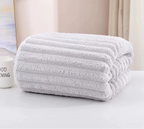 Mikrofiberhandduk för dusch – superabsorberande, mjuk och snabbtorkande badhandduk