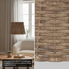 Wickerlampskärm Brun Ø25×17 cm – Naturlig Rattanfläta Bohemisk