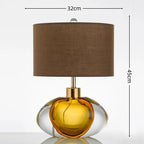 Kreativ Glasbordslampa Grön – Lyxig Hotell & Villa E27