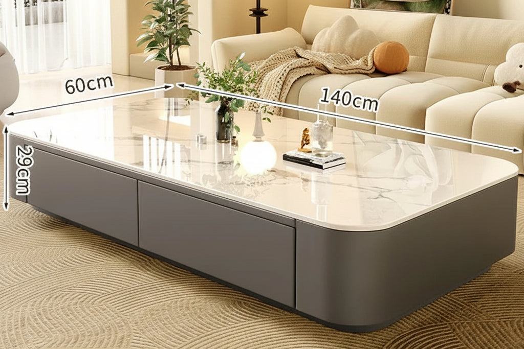 Transparent Soffbord – Klart Akryl Designer