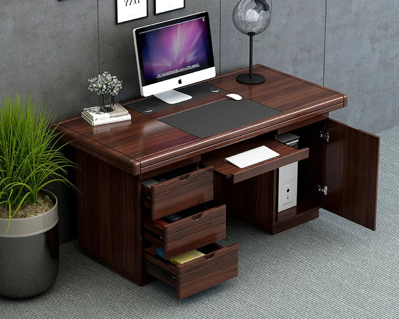 Executive Gaming Skrivbord – Trä Lyxig Display