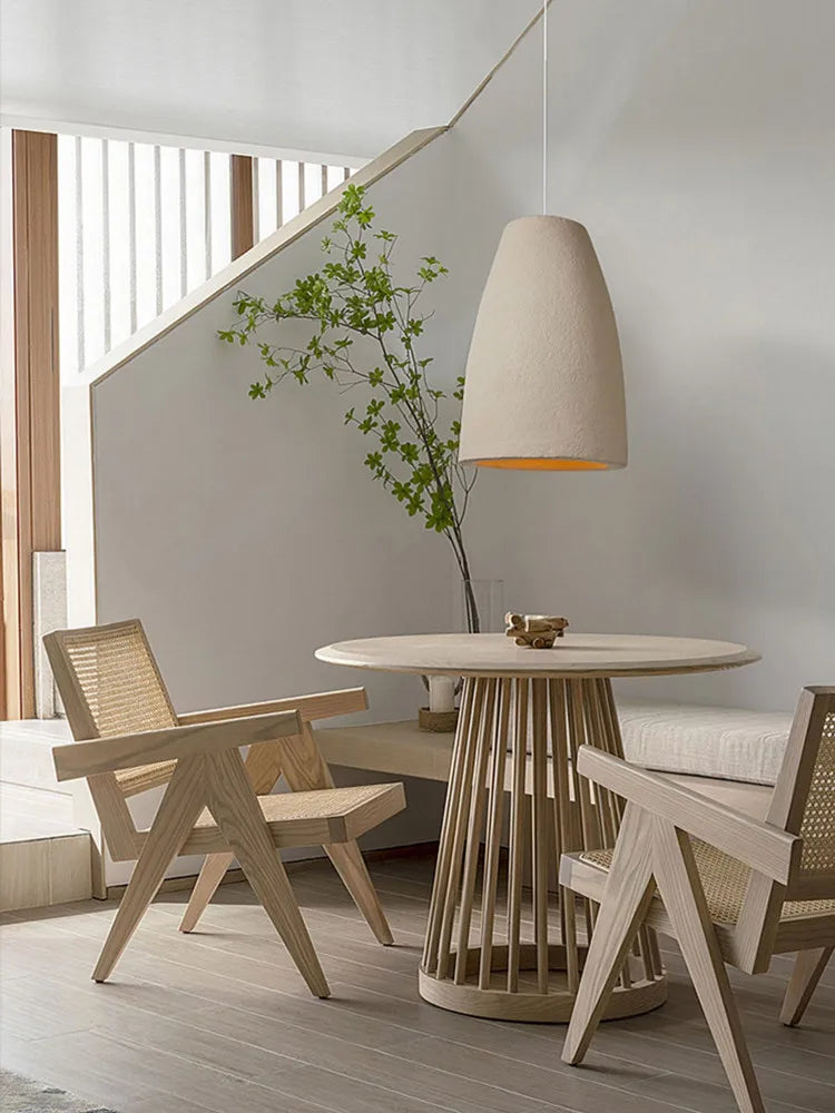 Wabi-Sabi Cement Hänglampa LED – Restaurant, Bar & Sovrum
