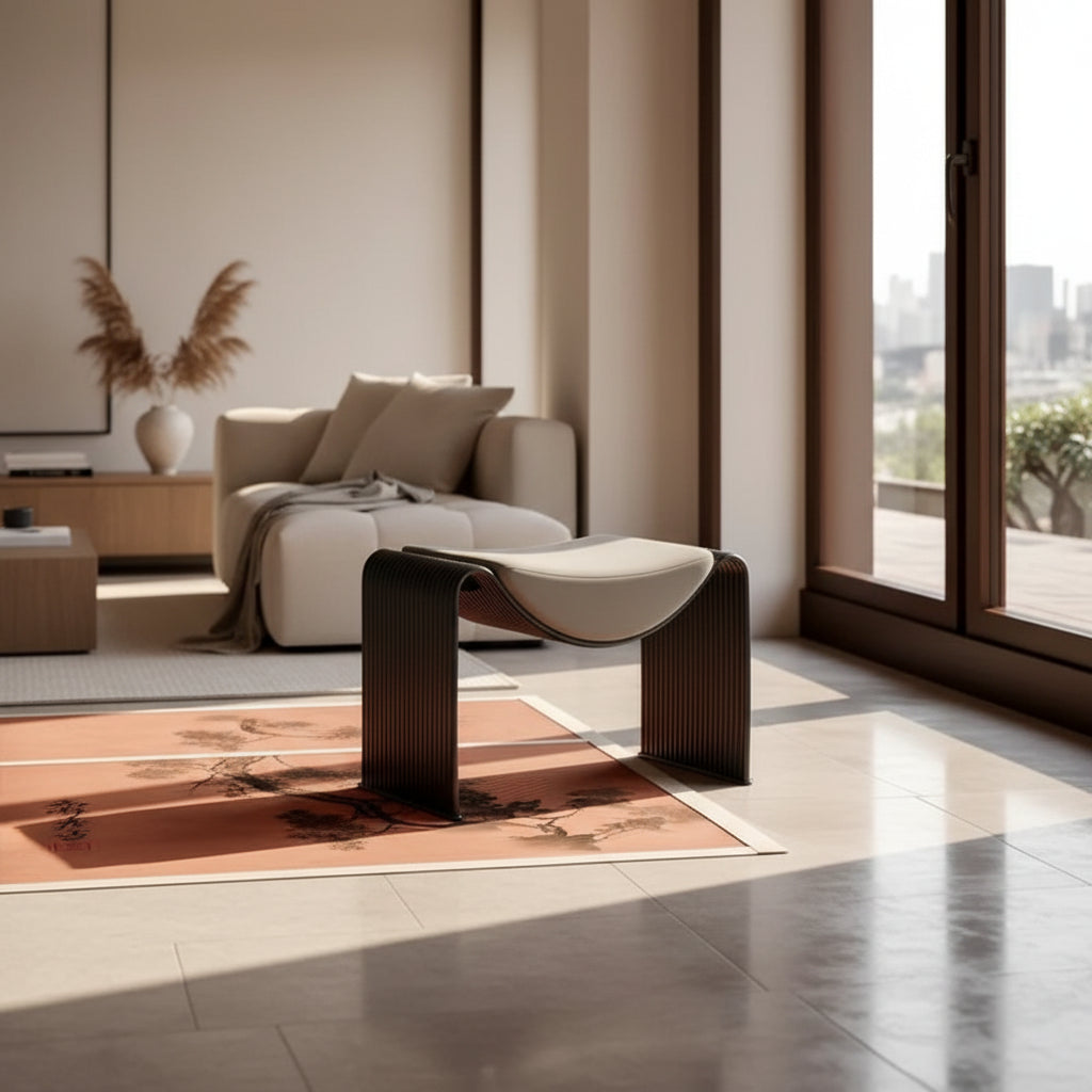 Lyxig Sittpall – Dekorativa Metallben